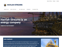 Tablet Screenshot of havilahstreams.com